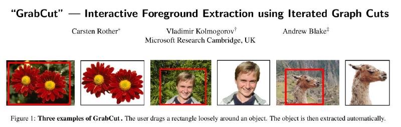Featured image of post GrabCut— Interactive Foreground Extraction Using Iterated Graph Cuts论文精读与复现